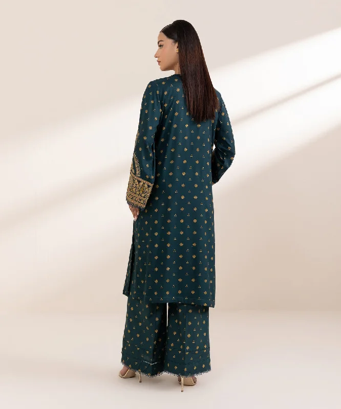 Embroidered Arabic Lawn Shirt