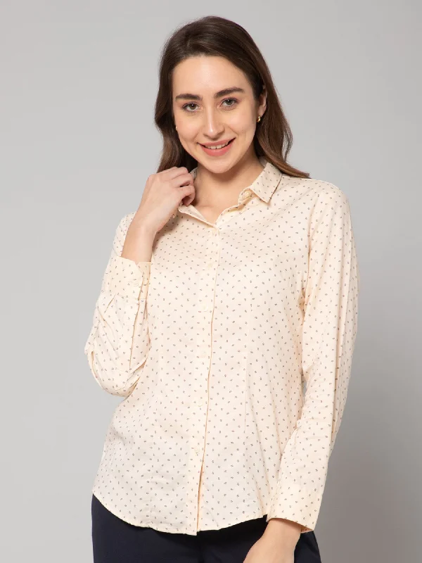 Cantabil Women Yellow Shirt