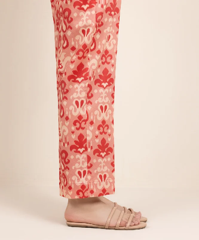 Printed Cotton Viscose Pants