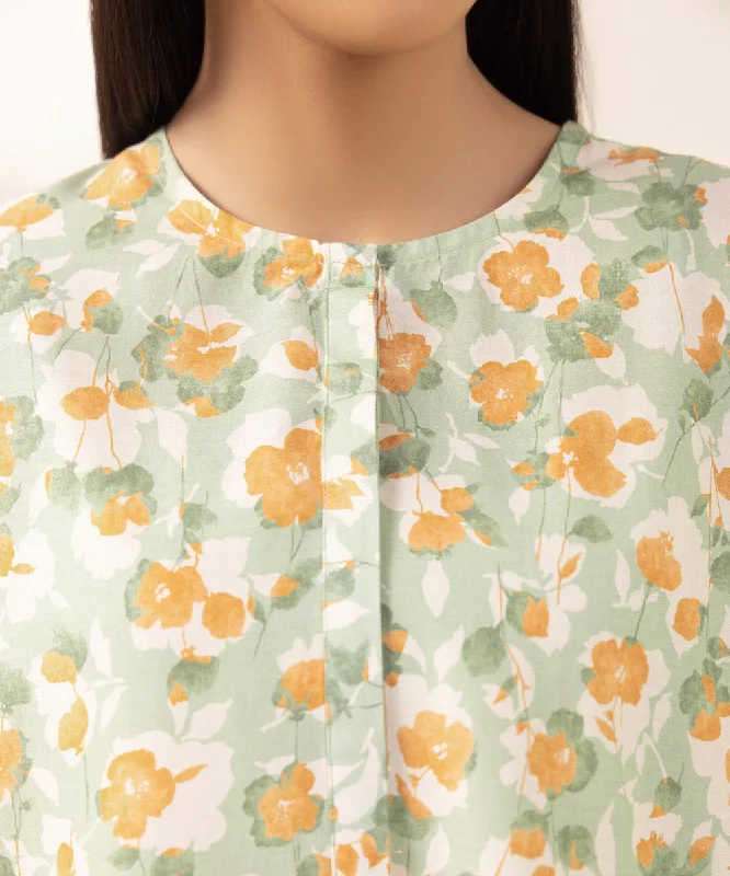 Printed Cotton Viscose Shirt