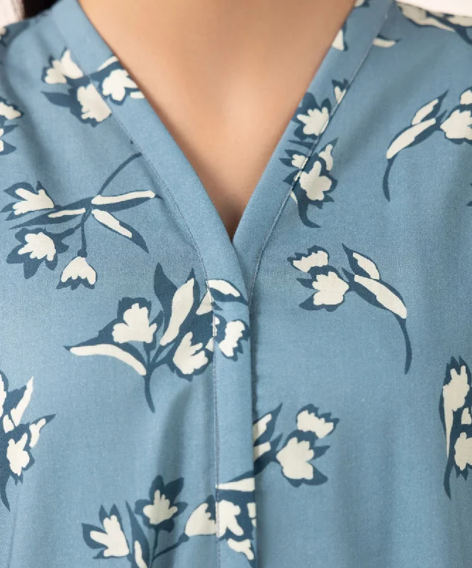 Printed Cotton Viscose Shirt