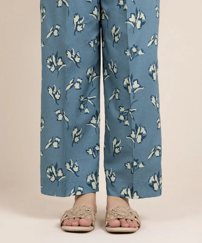 Printed Cotton Viscose Pants