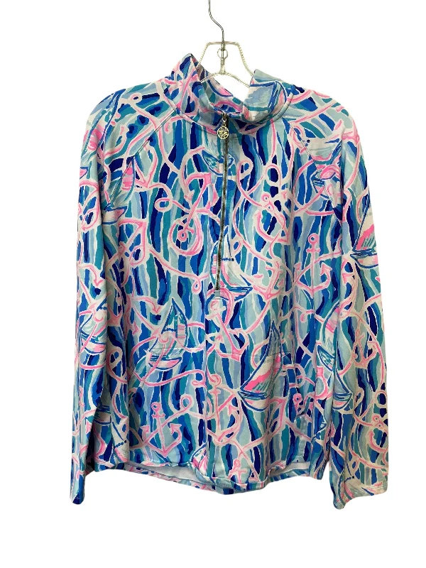 Athletic Jacket By Lilly Pulitzer In Multi-colored, Size: 2x