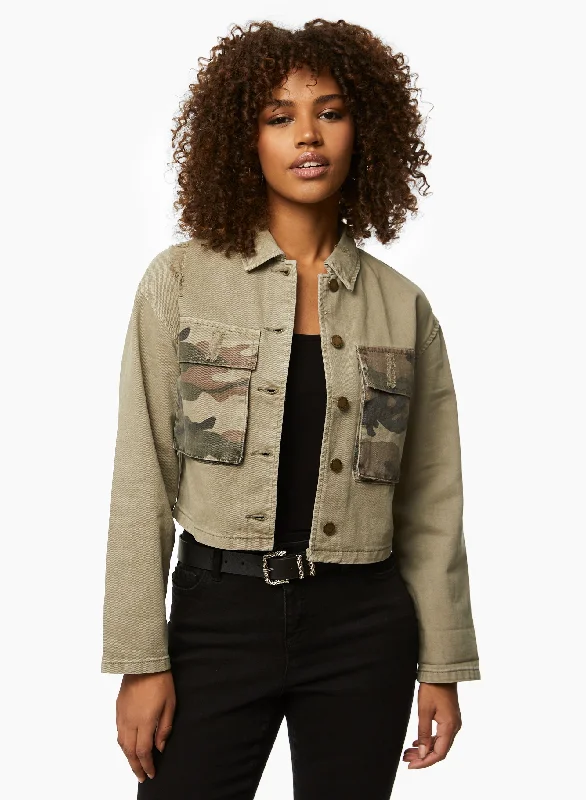 Camouflage Print Jacket