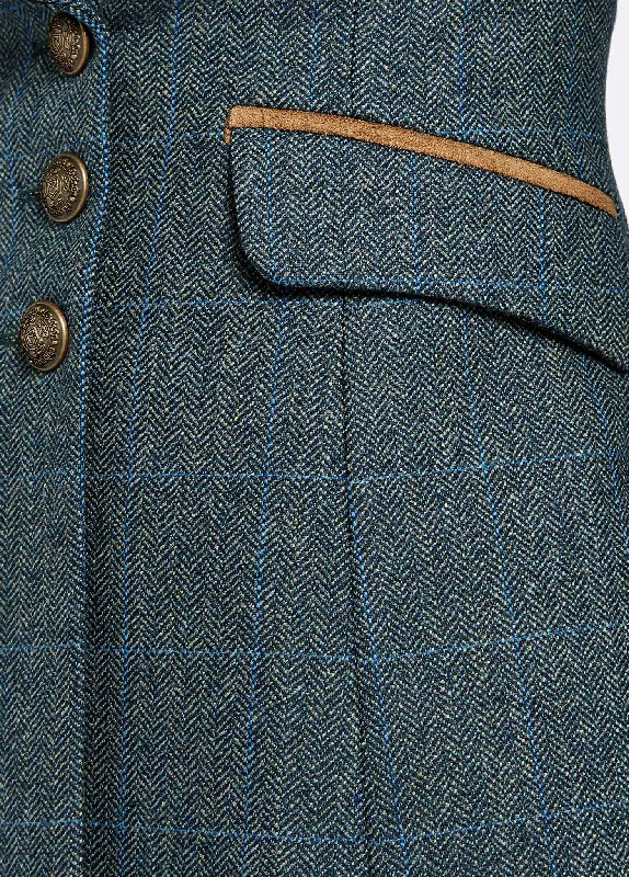 Heather Tweed Jacket - Mist