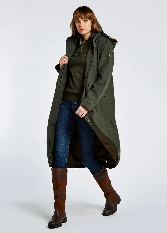 Alderford Waterproof Coat - Pesto