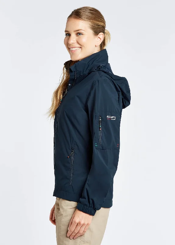 Corfu Women's Crew Jacket - Navy