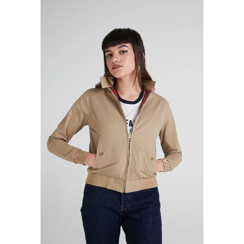 Modfather Clothing - Women's Stone - Harrington jacket