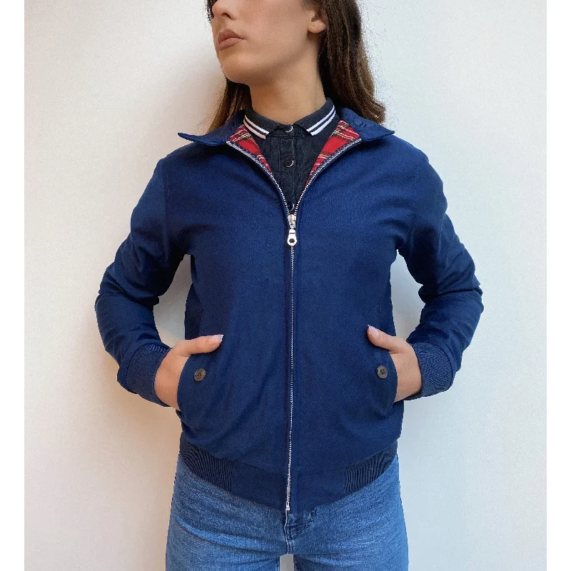 Modfather Clothing - Women's Dark Navy - Harrington Jacket