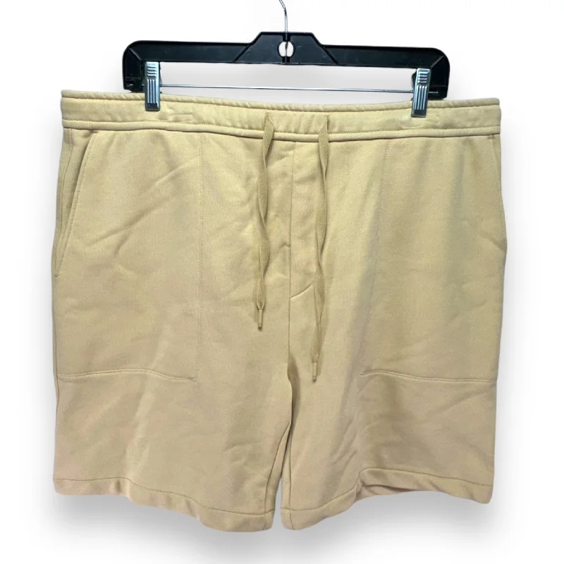 Shorts By Murano In Yellow, Size: Xl