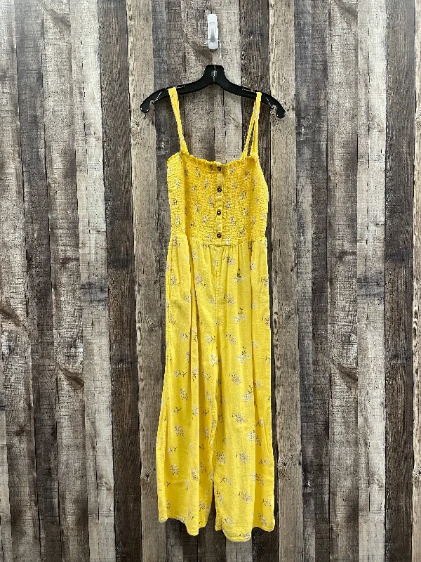 Yellow Jumpsuit Hollister, Size L