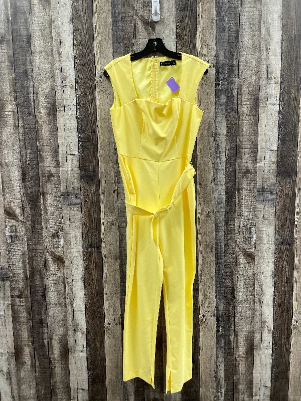 Yellow Jumpsuit New York And Co, Size S