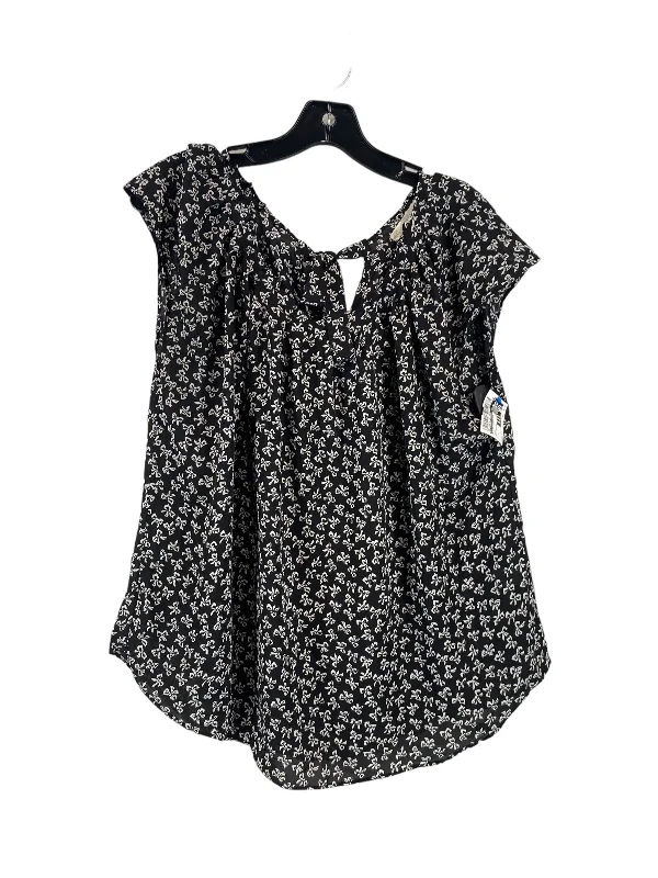 women's velvet dressesBlack Blouse Sleeveless Lc Lauren Conrad, Size L