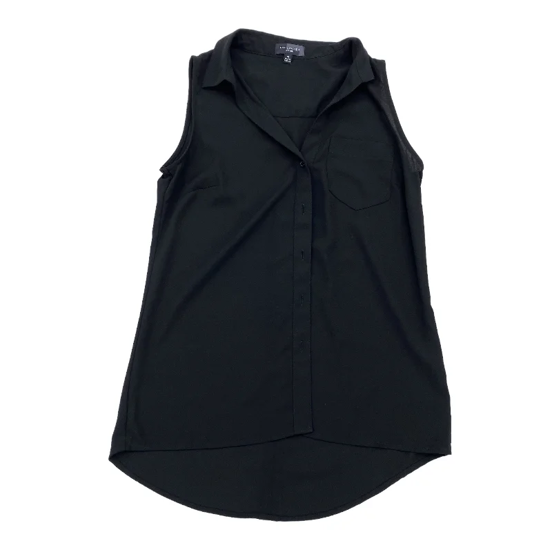 Plus-Size DressBLACK LIMITED BLOUSE SLEEVELESS, Size XS