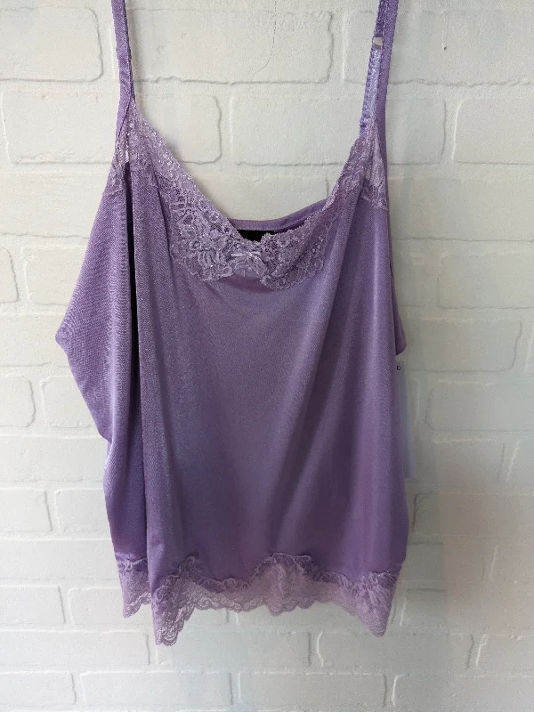 Jersey DressBlouse Sleeveless By Lane Bryant  Size: 3x