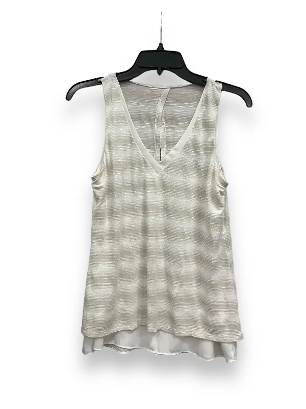 Spaghetti Strap DressCream Blouse Sleeveless White House Black Market, Size Xs