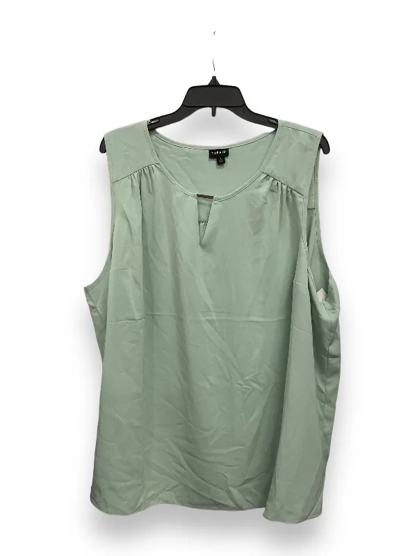 Prom DressGreen Blouse Sleeveless Torrid, Size 3x