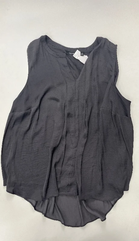 Bell-Sleeve DressGrey Blouse Sleeveless Simply Vera, Size 1x