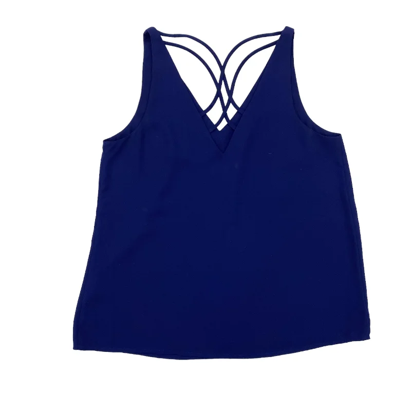 Asymmetric DressNAVY EXPRESS BLOUSE SLEEVELESS, Size XS