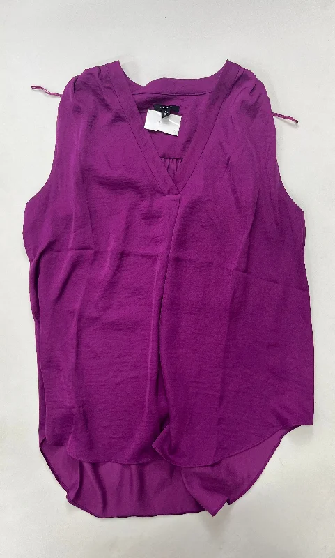 Long-Sleeve DressPurple Blouse Sleeveless Alfani, Size 1x