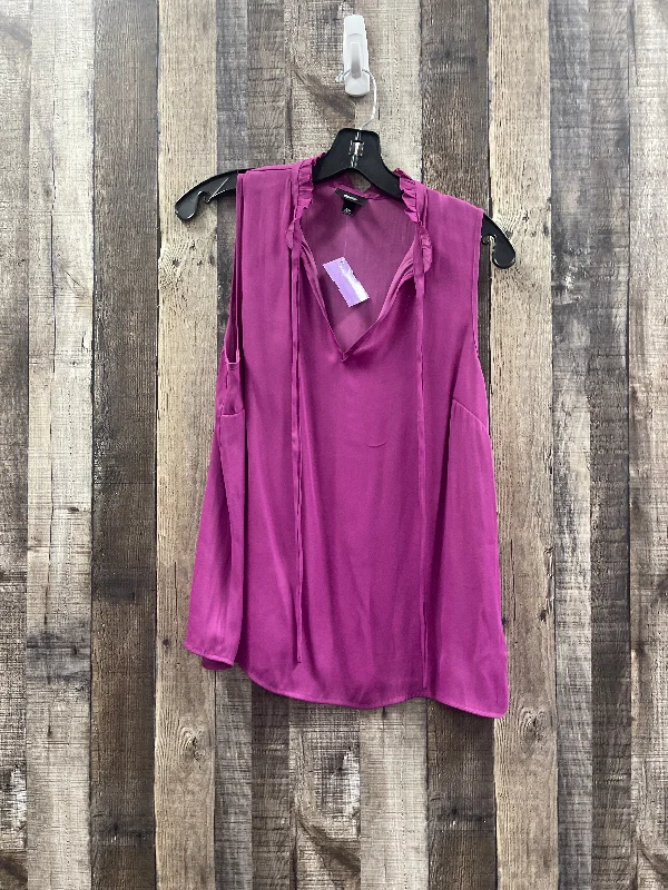 Plus-Size DressPurple Blouse Sleeveless Mossimo, Size M