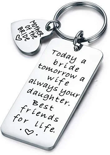 women's high-end dressesMother of the Bride Gifts Stainless Steel Keyring